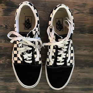 Vans Old Skool in Black/white check.